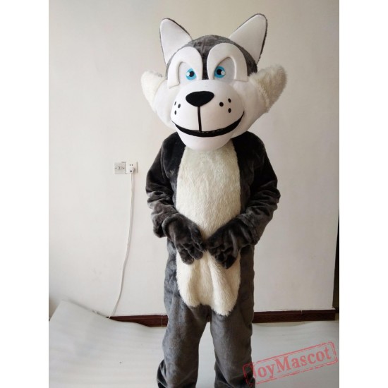 Grey Wolf Characters Mascot Costumes Adult