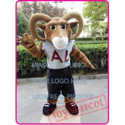 Bighorn Ram Mascot Costume Long Horn Goat