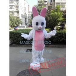 Easter Rabbit Mascot Costume White Bunny