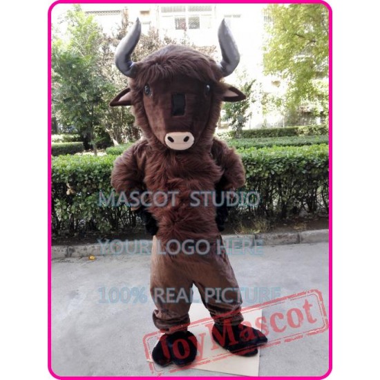 Highland Bull Mascot Costume Basion