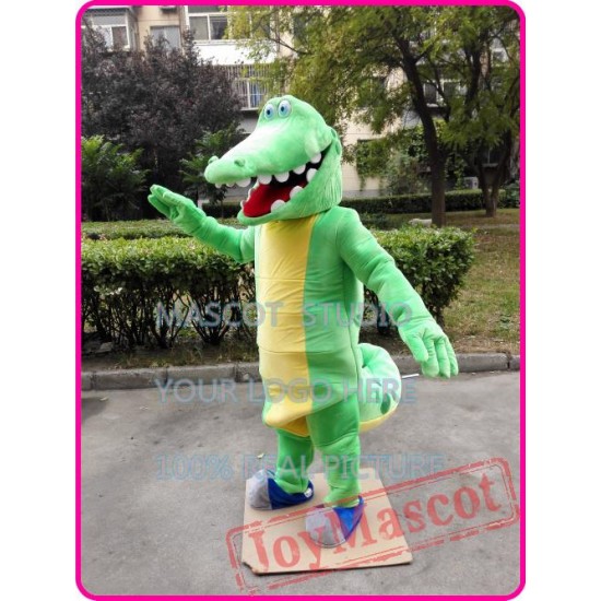 Crocodile Mascot Gator Aligator Mascot Costume