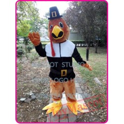 Thanksgiving Turkey Mascot Chicken Cock Costume