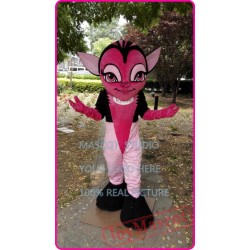 Mascot Deer Mascot Costume Pink Deer