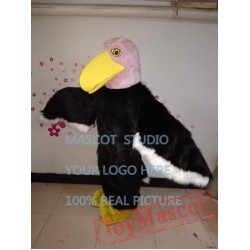Eagle Mascot Costume Pink Bald Eagle