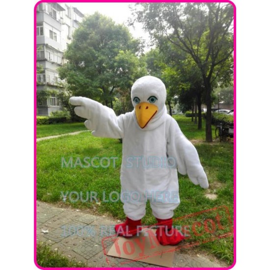Pigeon Mascot Costume Dove Bird