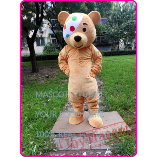 One Eye Bear Mascot Costume