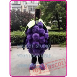 Grape Mascot Costume Fruit