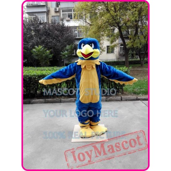Blue Falcon Mascot Costume Eagle / Hawk Costume
