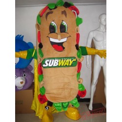 Mascot Sandwich Subman Mascot Costume