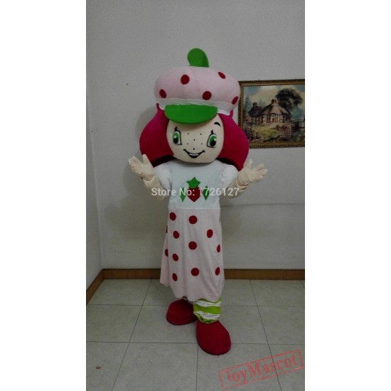 Mascot Strawberry Mascot Costume Anime Cartoon Cosplay