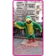 Green Plush Parrot Mascot Costume