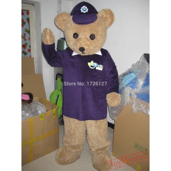 Mascot Teddy Bear Mascot Costume