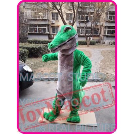 Mascot Crocodile The Aligator Gator Mascot Costume