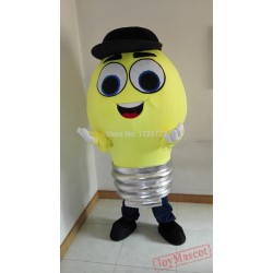 Mascot Light Bulb Mascot Costume Cartoon Cosplay Costumes