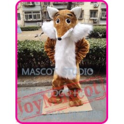 Plush Fox Mascot Costume
