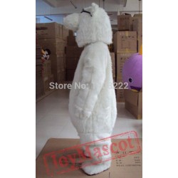 Bear Mascot Costume White Polar Bear Mascot