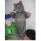 Mascot Grey Plush Rat Mascot Costume