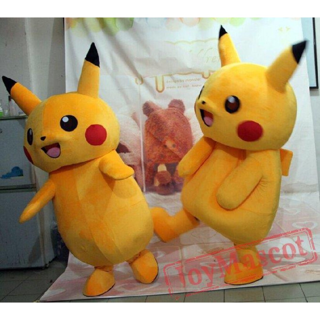 Pikachu Mascot Costume Cartoon Costumes.