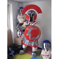 Mascot Titan Mascot Knight Spartan Costume