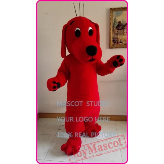The Big Red Dog Mascot Costume Cartoon Anime Cosplay