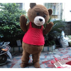 The Newized Bear Mascot Costume Teddy Bear Mascot Costume!