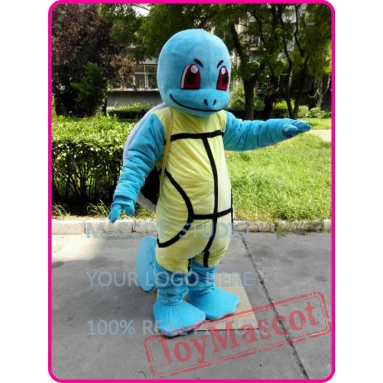 Squirtle Blue Turtle Mascot Costume
