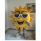 Summer Beach Sunshine Cool Joyful Sunglasses Sun Mascot Costume