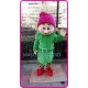 Mascot Green Dwarf Elf Mascot Costume