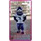 Mascot Blue Plush Eagle Falcon Hawk Mascot Costume
