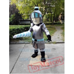 Knight Mascot Lanceer Trojan Costume Cartoon