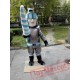 Knight Mascot Lanceer Trojan Costume Cartoon