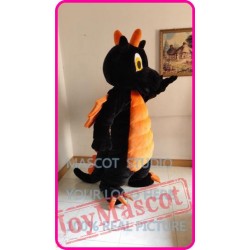 Mascot Black Dragon Mascot Dino Dinosaur Rex Costume