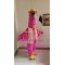 Red Flamingo Mascot Costume Bird Cosplay Cartoon Cosplay