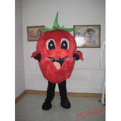 Mascot Strawberry Mascot Fruit Costume