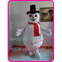 Mascot Christmas Snowman Mascot Costume Anime Cosplay