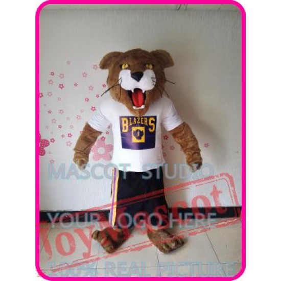 Mascot Cougar Mascot Wildcat Wild Cat Costume Mascot Costume