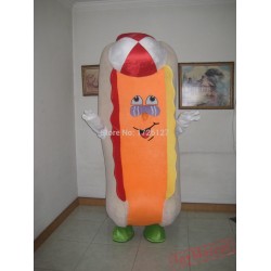 Mascot Hot Dog Mascot Costume