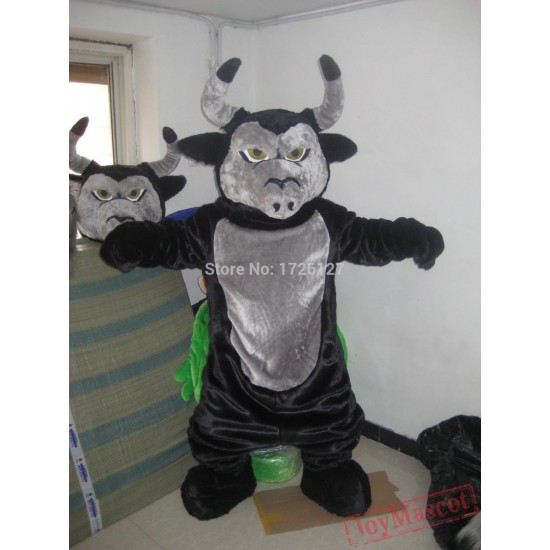 Mascot Bull Mascot Cattle Cow Costume