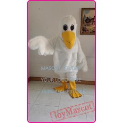 Plush Pelican Mascot Costume Cartoon