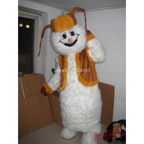 Mascot Snowman Mascot Costume Anime Cartoon Cosplay