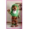 Mascot Green Plush Hair Lion Mascot Costume