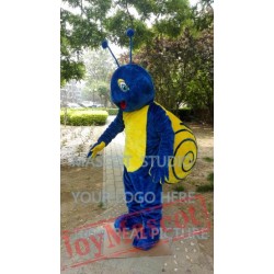 Mascot Blue Snails Mascot Costume Anime Cartoon Cosplay