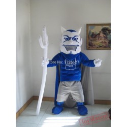 Mascot Blue Devil Mascot Costume