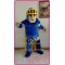 Mascot Blue Knight Mascot Spartan Trojan Cotume Anime