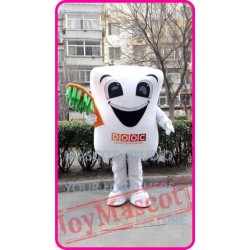 Mascot Tooth Teeth Toothbrush Mascot Costume