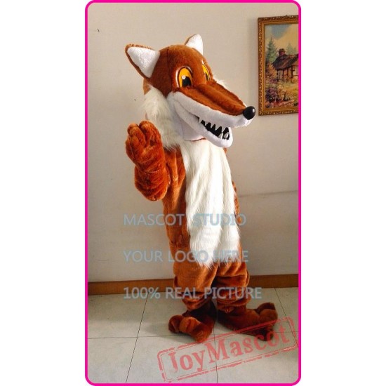 Mascot Red Fox Mascot Costume Cartoon Anime 