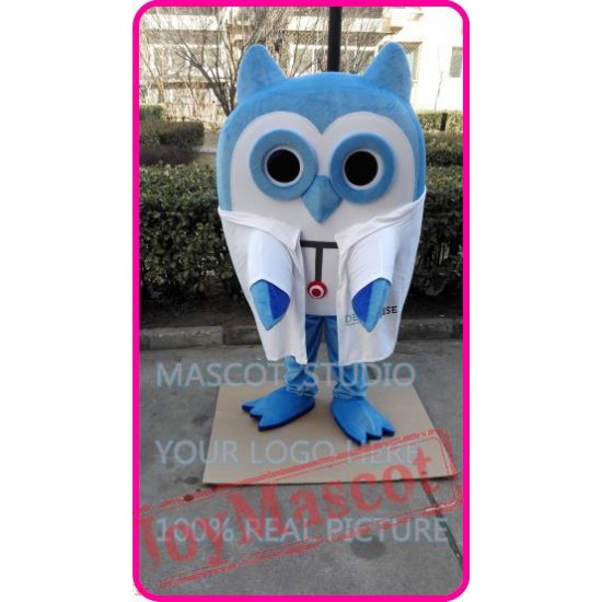 Cartoon Owl Mascot Costume