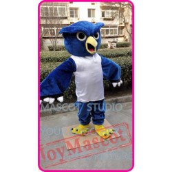 Mascot Plush Blue Owl Mascot Costume