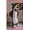 Mascot Black Back Beagle Dog Mascot Costume Cartoon