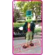 Mascot Green Frog Mascot Costume